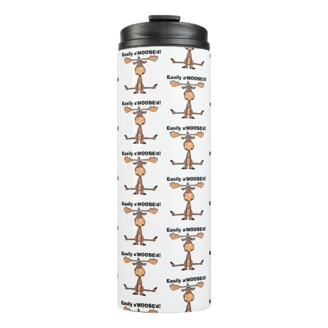 Easily A’moose’d Thermal Tumbler (Front)