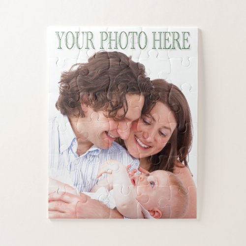 Easily Add Your Baby Photo Jigsaw Puzzle