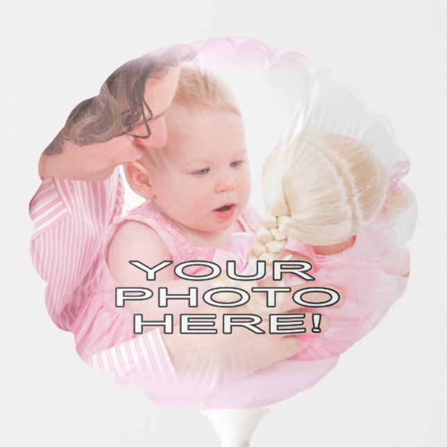 Easily add your own photo balloon (Front)