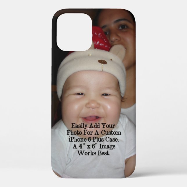 Easily Add Your Photo For a Personalized Custom Ca Case-Mate iPhone Case (Back)
