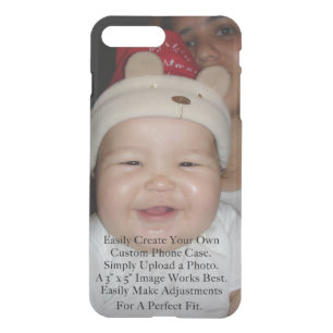 Easily Add Your Photo For a Personalized Custom iPhone 8 Plus/7 Plus Case