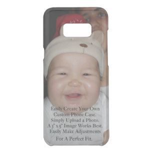Easily Add Your Photo For a Personalized Custom Uncommon Samsung Galaxy S8+ Case
