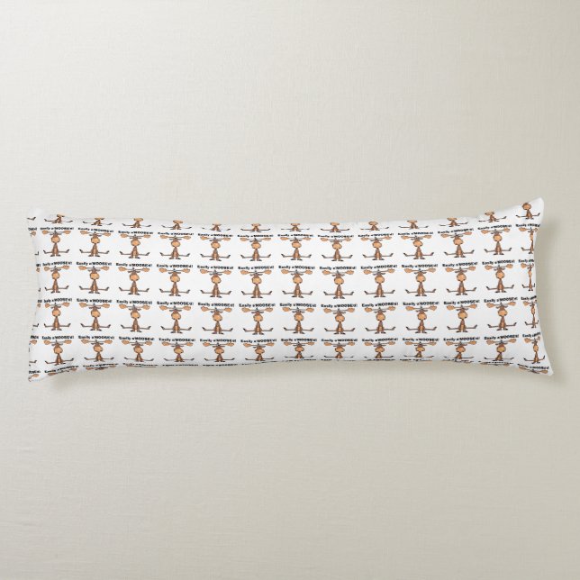 Easily A'Moose"d Body Pillow (Back)