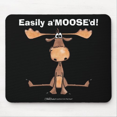 Easily AMoosed Mouse Pad
