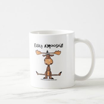 Easily A'moose'd Coffee Mug by creationhrt at Zazzle