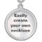 Easily create your necklace Remove the big text!