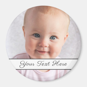 Easily Create Your Own Add Photo Art Logo Custom Magnet