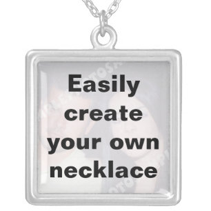 Easily create your own custom silver necklace