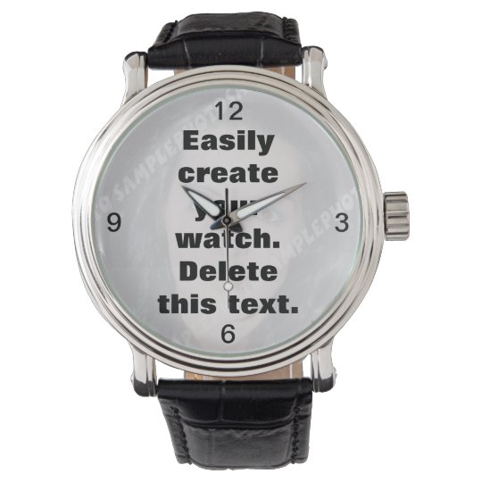 Easily create your own custom watch
