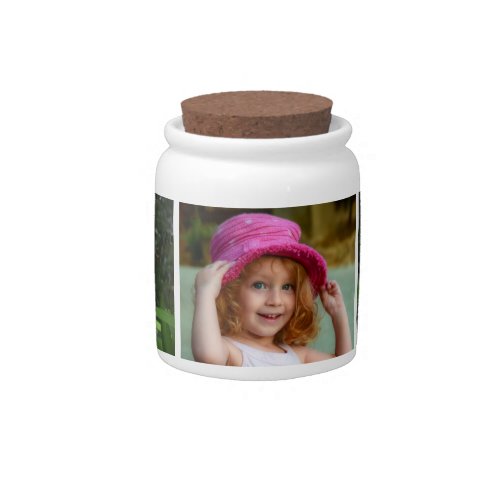 Easily Create Your Own Family Photo Candy Jar