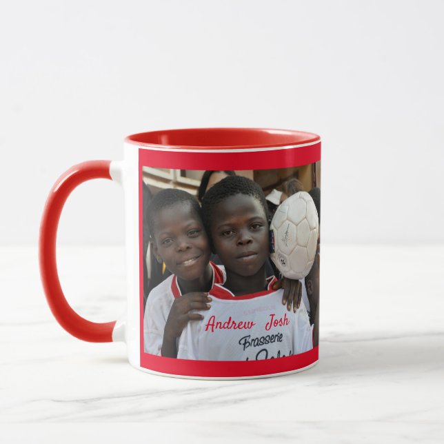 Easily Create Your Personalized Custom Photo Mug (Left)