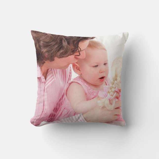 Easily Create Your Photo Throw Pillow (Front)