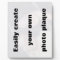 Easily create your photoplaque Remove the big text