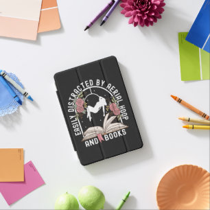 Easily Distracted Aerial Hoop And Book iPad Mini Cover