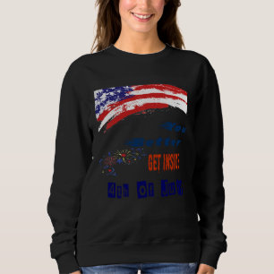 Easily Distracted By 4th of July Geef Sweatshirt