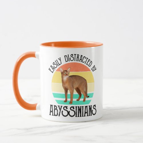 Easily Distracted By Abyssinians Mug