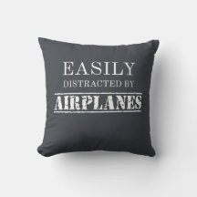 Easily Distracted By Airplanes Aviator Pilot