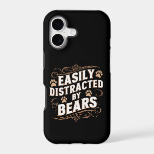 Easily Distracted By Bears Gay Bear Pride iPhone 17 Case