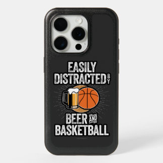 Easily Distracted by Beer and Basketball Case