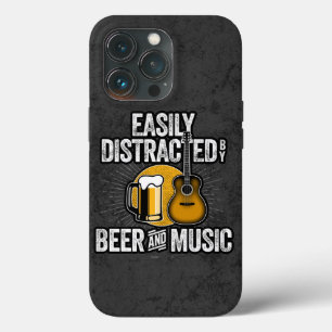 Easily Distracted by Beer and Music Case-Mate iPho iPhone 13 Pro Case