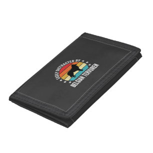 Easily Distracted By Belgian Tervuren Dog Trifold Wallet