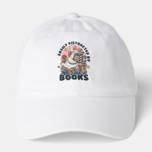 Easily Distracted By Book Vintage Goose with Books