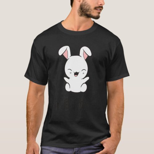 Easily Distracted By Bunnies Rabbit Pet Bunnies T_Shirt