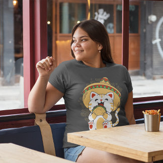 Easily Distracted By Cats And Tacos T-Shirt
