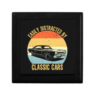 Easily Distracted By Classic Cars Gift Box