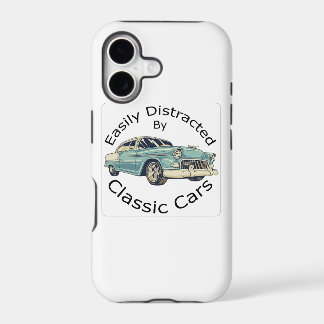Easily Distracted By classic cars iPhone 17 Case