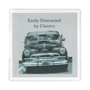 Easily Distracted by Classics Acrylic Tray