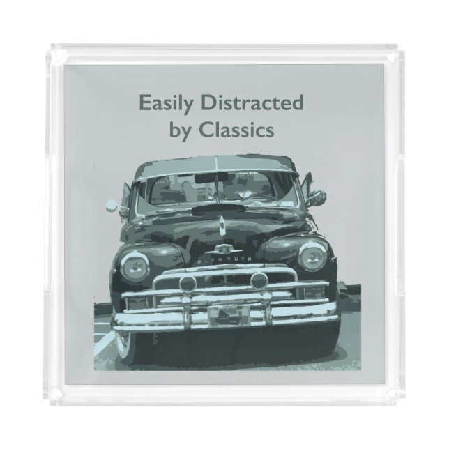 Easily Distracted by Classics Acrylic Tray (Front)