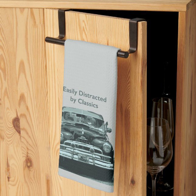 Easily Distracted by Classics Kitchen Towel (Thirds Fold)