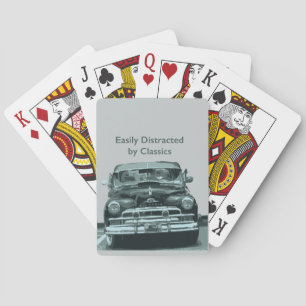 Easily Distracted by Classics Poker Cards