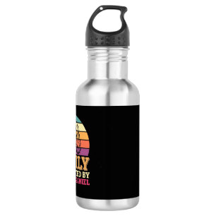 Easily Distracted By Cocker Spaniel Retro Dog Stainless Steel Water Bottle