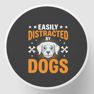 Easily Distracted By Dogs Mini Candle Favors
