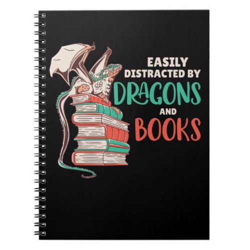 Easily Distracted By Dragons And Books