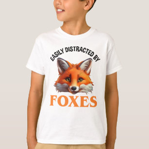Easily Distracted By Foxes T-Shirt