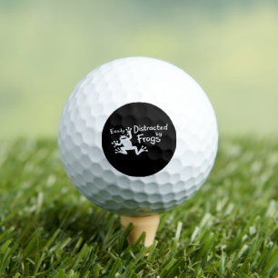 Easily Distracted By Frogs Animal Frogs Mom Animal Golf Balls