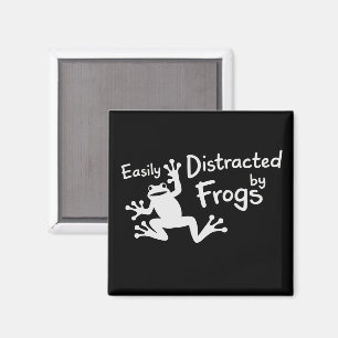 Easily Distracted By Frogs Animal Frogs Mom Animal Magnet