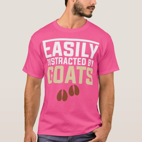 Easily Distracted By Goats 2 T_Shirt