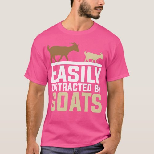 Easily Distracted By Goats T_Shirt