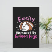 Easily Distracted By Guinea Pigs | Cute Pet Lover (Standing Front)