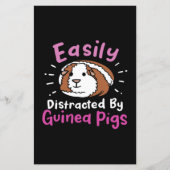 Easily Distracted By Guinea Pigs | Cute Pet Lover (Front)