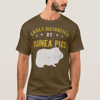 Easily distracted by Guinea pigs Premium  T-Shirt