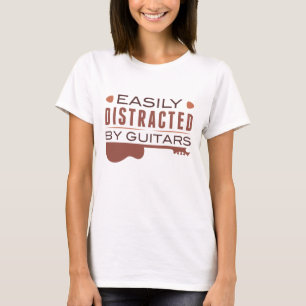 Easily Distracted By Guitars T-Shirt