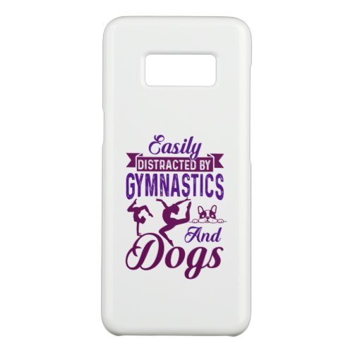 Easily Distracted By Gymnastics and Dogs Case_Mate Samsung Galaxy S8 Case