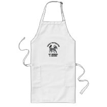 EASILY DISTRACTED BY HORSES & ANIME LONG APRON