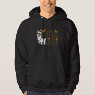 Easily Distracted By Llamas Cute Animal For Men W Hoodie