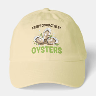 Easily Distracted By Oysters Lover Distraction Hat